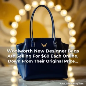 Read more about the article Woolworth New  Designer  Bags Are Selling For $60 Each Online, Down From Their Original Price Of $100.