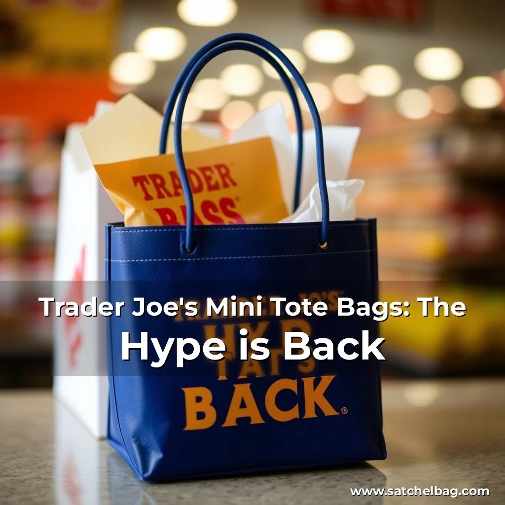 You are currently viewing Trader Joe’s Mini Tote Bags: The Hype is Back