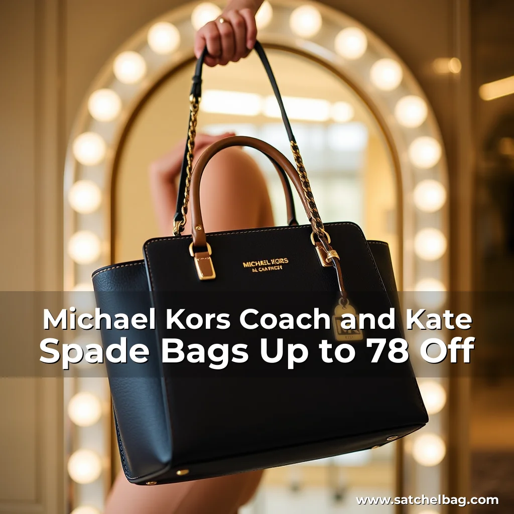Read more about the article Michael Kors  Coach  and Kate Spade Bags Up to 78  Off