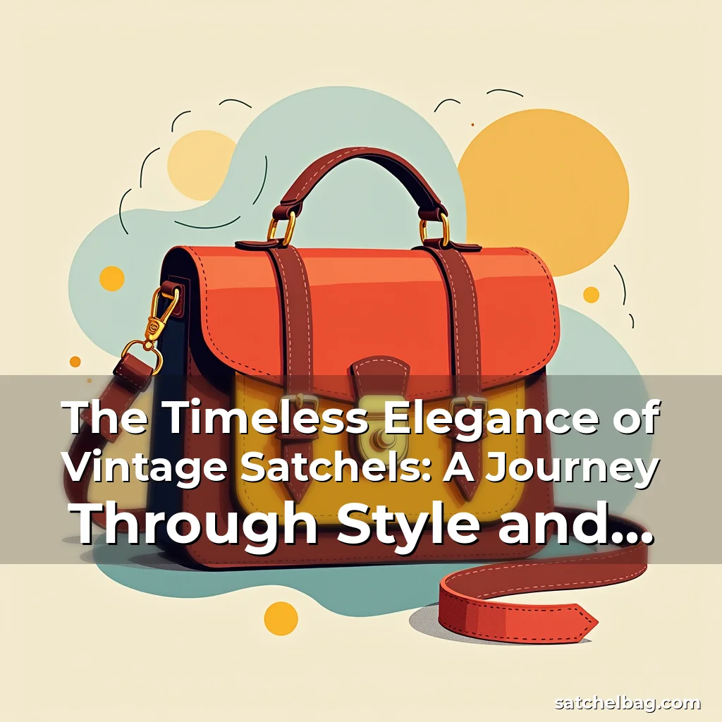 Read more about the article The Timeless Elegance of Vintage Satchels: A Journey Through Style and Craftsmanship