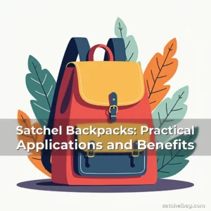 Artistic representation for Satchel Backpacks: Practical Applications and Benefits