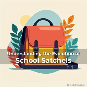 Artistic representation for Understanding the Evolution of School Satchels