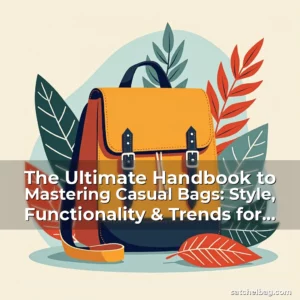 Read more about the article The Ultimate Handbook to Mastering Casual Bags: Style, Functionality & Trends for Modern Adventurers